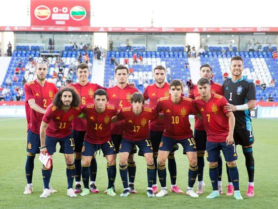 Article image:Guillamón scores on Spain debut