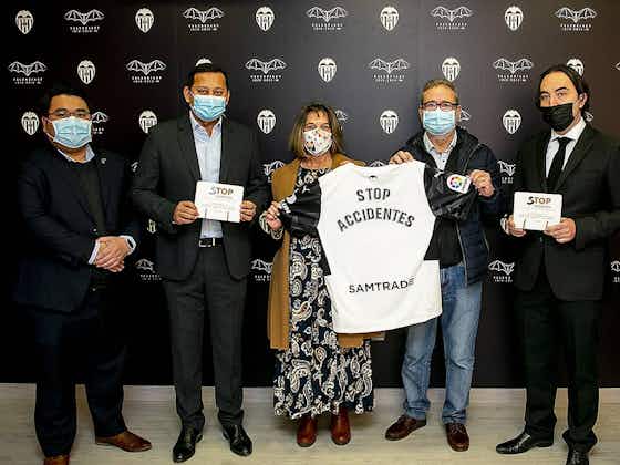 Article image:STOP Accidentes recognised by ADN Mestalla Solidari