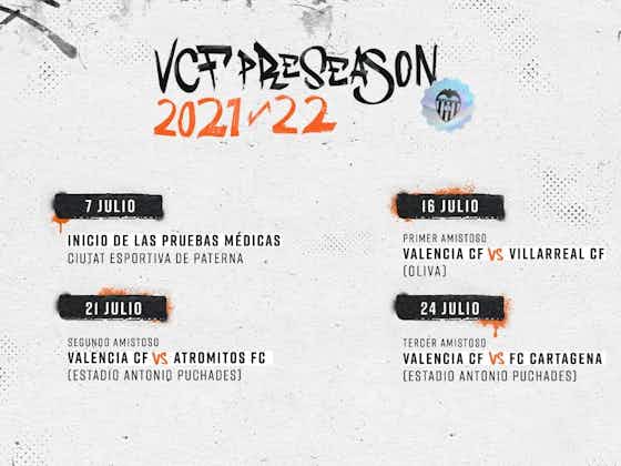 Article image:Valencia CF squad to start 2020/21 preseason on July 7th