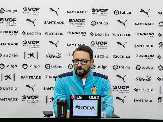 Article image:Bordalás: “We have all the excitement in the world to try to get into the quarter finals of the Copa del Rey”
