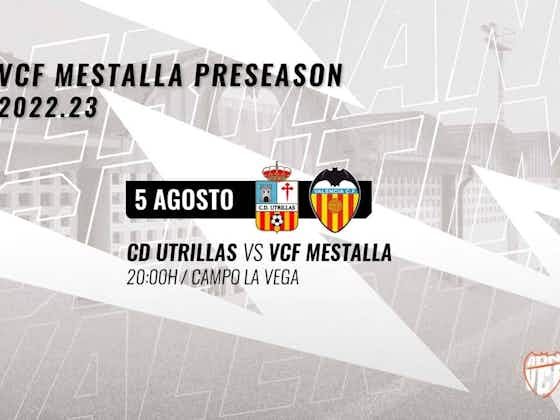 Article image:VCF Mestalla to play CD Utrillas in pre-season