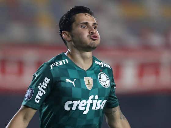 Imagem do artigo:Raphael Veiga, do Palmeiras, diz que faz boas partidas mesmo sem ficar muito tempo com a bola