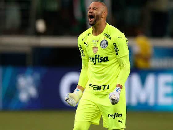 Imagem do artigo:Weverton, do Palmeiras, vai completar 150 jogos no Allianz Parque