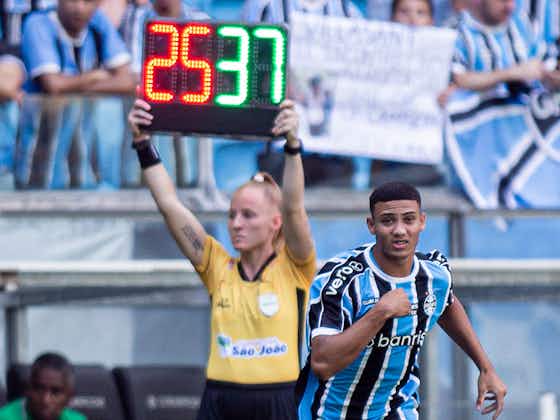 Imagem do artigo:Após estreia no profissional do Grêmio, Gustavo Nunes, falou sobre a sequência na temporada; “Estou aqui para ajudar o Grêmio”