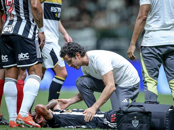 Imagem do artigo:Médico do Atlético, Rodrigo Lasmar atualiza situação de Rubens e jogador passará por nova avaliação