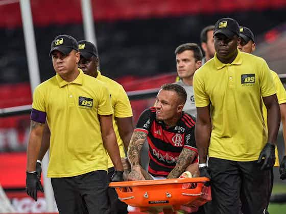 Imagem do artigo:Everton Cebolinha tem lesão na panturrilha e vira desfalque para o Flamengo também na Libertadores