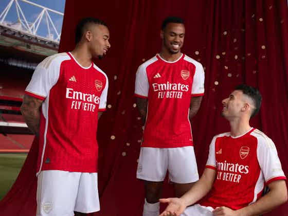 Imagem do artigo:Arsenal planeja utilização de canhão minimalista como escudo em seus uniformes a partir da próxima temporada