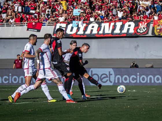 Imagem do artigo:Em nota de repúdio, Atlético-GO crítica arbitragem e pênalti do Flamengo ao final do jogo