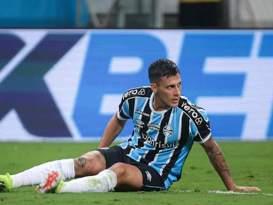 Imagem do artigo:Cristian Pavón tem lesão muscular de grau II e é desfalque no Grêmio por tempo indeterminado