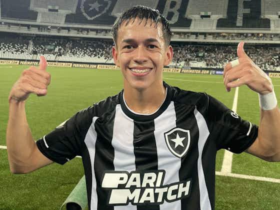 Imagen del artículo:Matías Segovia debutó oficialmente con la camiseta del Botafogo en el Brasileirão