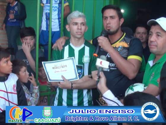 Imagen del artículo:El enorme gesto de Julio Enciso con el club de sus amores en Caaguazú