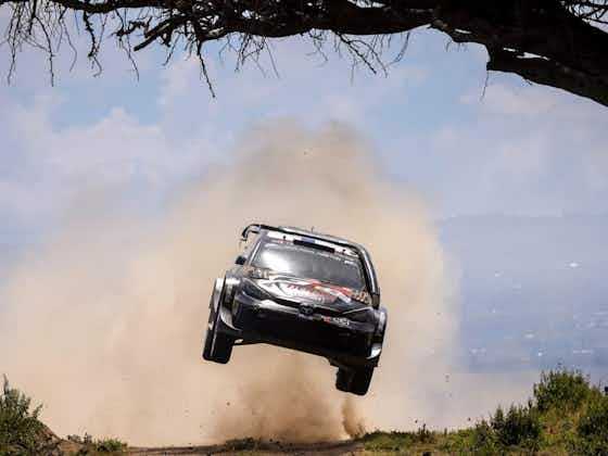 Imagen del artículo:Rovanperä comanda el triplete de Toyota tras la etapa 1 en Kenia