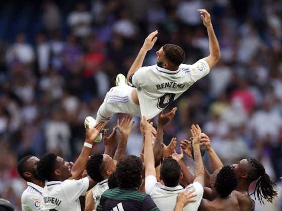 Imagen del artículo:Florentino Pérez: «Karim, eres uno de los grandes mitos del Real Madrid»