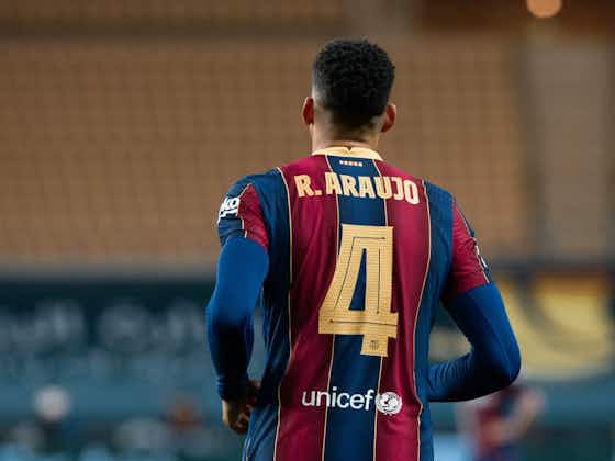 Article image:Transfer News: Man United target Ronald Araujo rejects new contract at Barcelona