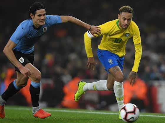 Article image:🎥 Neymar and Edinson Cavani clash in Brazil - Uruguay friendly