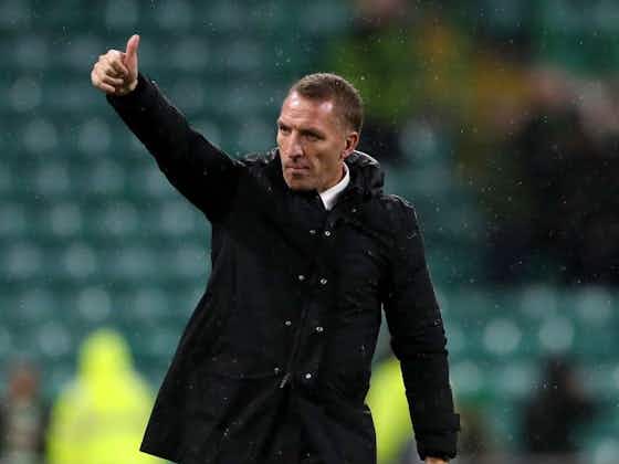 Article image:Celtic in 'great shape' ahead of Cup final beams Rodgers
