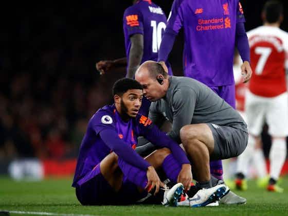 Article image:Liverpool confirm Joe Gomez out with lower leg fracture