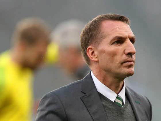 Article image:Brendan Rodgers angry after Celtic concede late equaliser