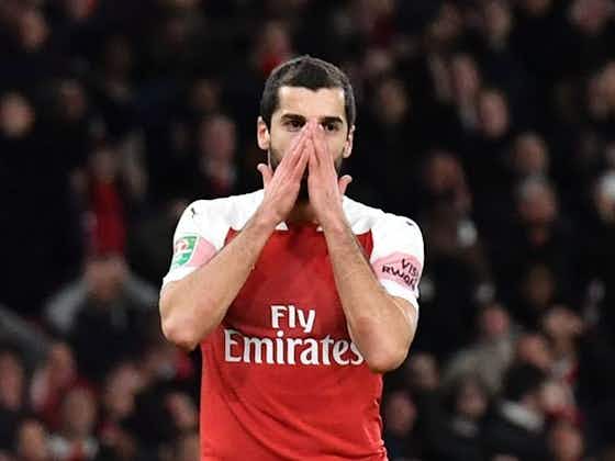 Article image:Arsenal confirm Henrik Mkhitaryan is out for next six weeks
