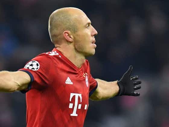 Article image:Arjen Robben benched for Bayern's trip to Werder Bremen