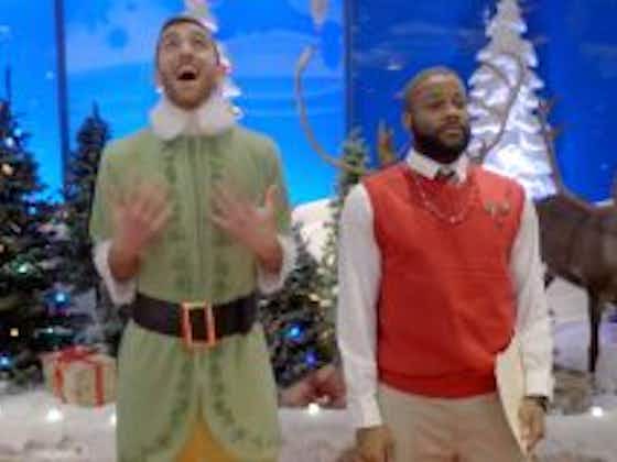 Article image:🎥 New England Revolution players re-enact scenes from the movie Elf
