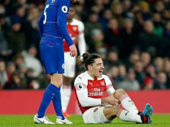 Article image:Arsenal's Héctor Bellerín suffers ruptured cruciate ligament