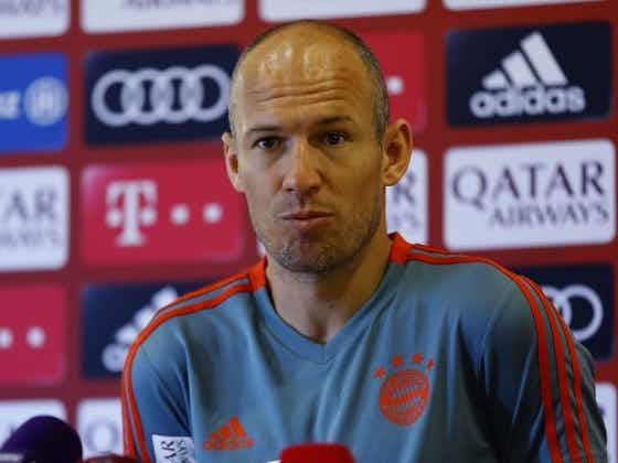 Article image:Arjen Robben 'not feeling too good' as injury problems persist