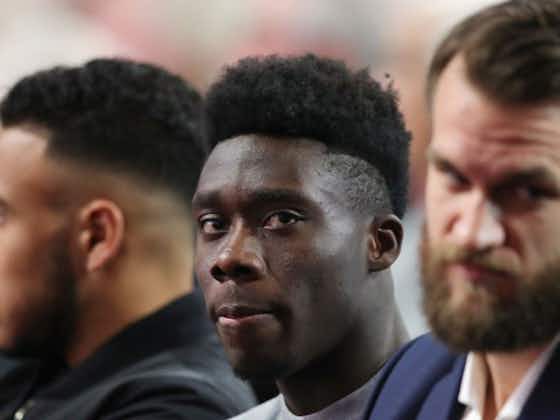 Article image:Bayern sporting director urges caution over Alphonso Davies