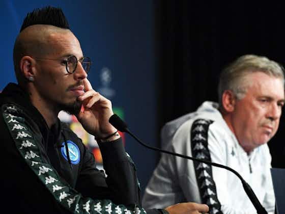 Article image:Ancelotti confirms Marek Hamsik is in talks with Chinese club