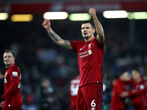 Article image:📸 Social media reacts to Lovren's unusual appearance at Anfield