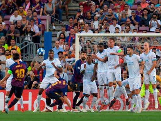 Article image:🎥 Every free kick scored in the Champions League this season