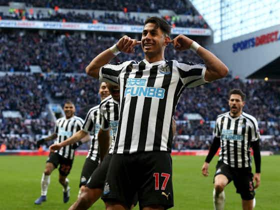 Article image:Newcastle forward doesn't deny Tottenham and Everton link