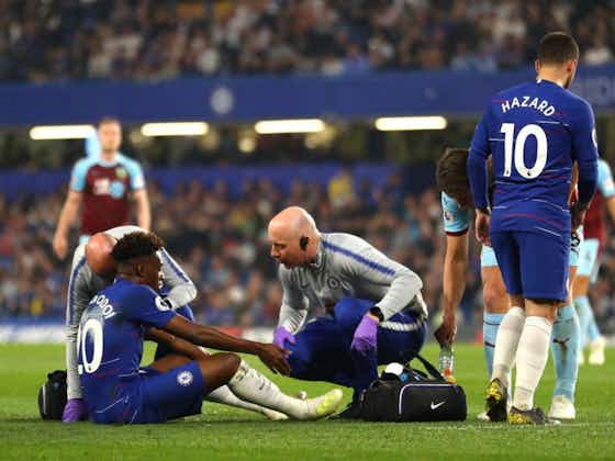 Article image:Chelsea confirm Callum Hudson-Odoi has ruptured his achilles