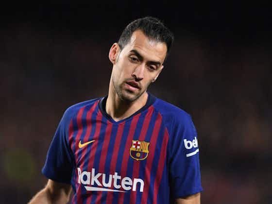 Article image:Sergio Busquets not planning to end his career at Barcelona