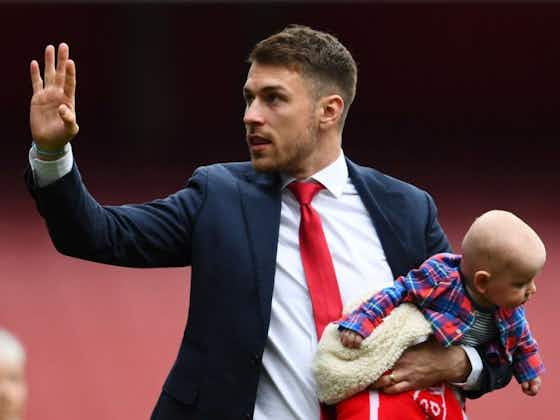 Article image:🎥 Aaron Ramsey tours the Juve grounds with his son and it's adorable