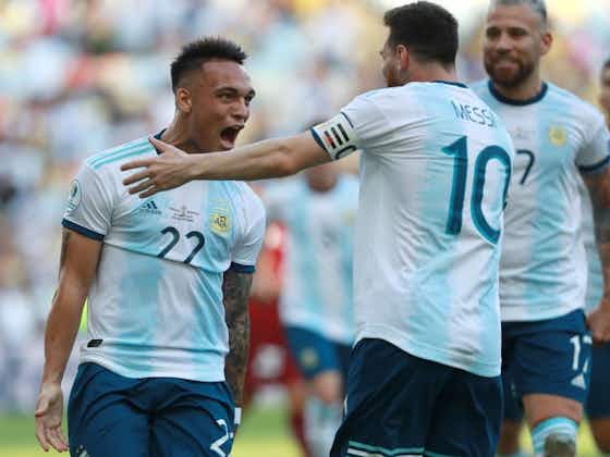 Article image:🎥 Lautaro Martínez scores with insane back-heel for Argentina