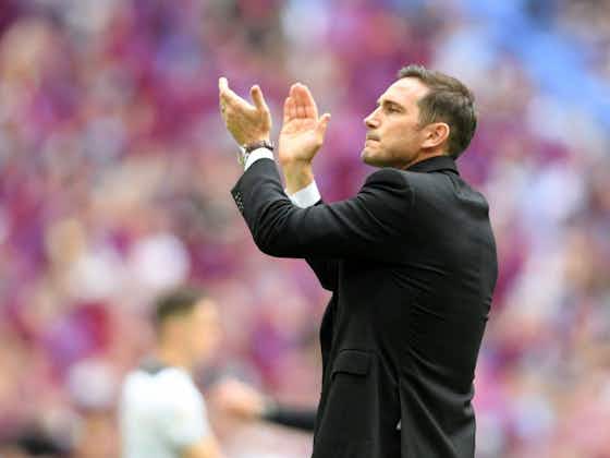 Article image:Derby provide update on Frank Lampard to Chelsea