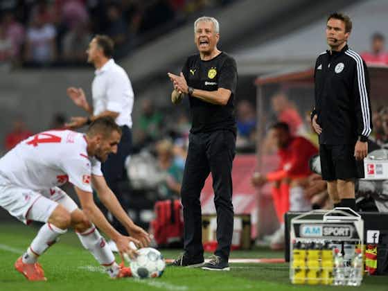 Article image:Lucien Favre pleased with patient Dortmund after Köln win