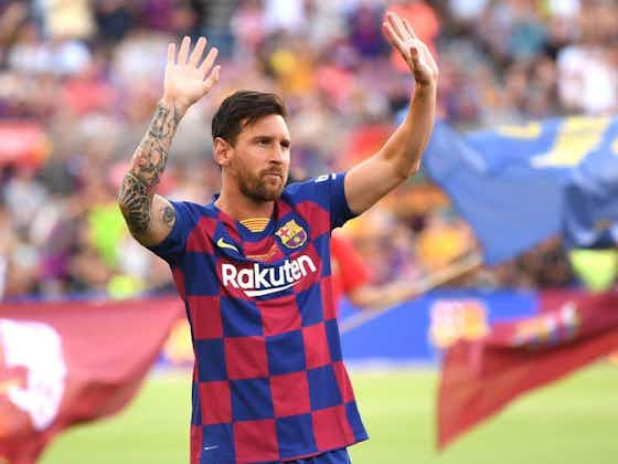 Article image:Lionel Messi a serious doubt for Barcelona's LaLiga opener