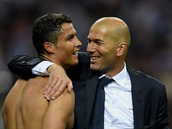 Article image:Cristiano Ronaldo reveals how Zidane helped him star at Real Madrid