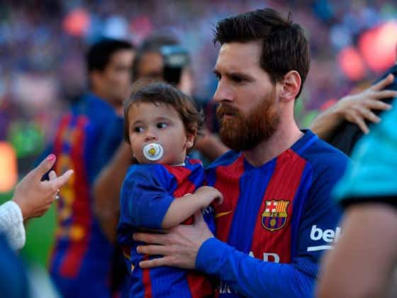 Article image:🎥 Lionel Messi's son really is a chip off the old block