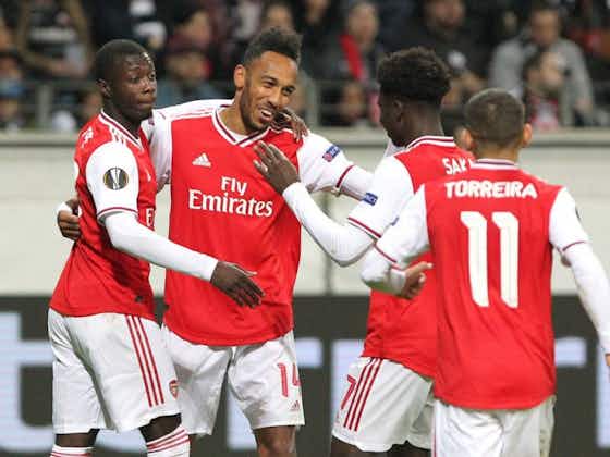 Article image:3️⃣ points as Arsenal leave things late against Frankfurt