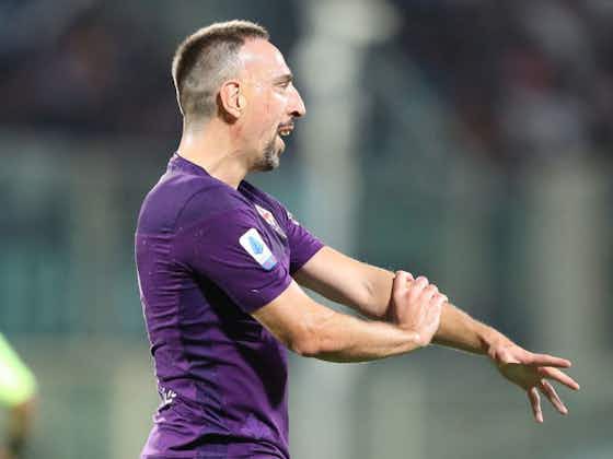Article image:Franck Ribery banned for three games after shoving linesman