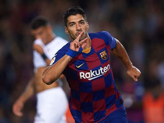 Article image:🎥 Luis Suárez and Lionel Messi score stunners as Barcelona hit four