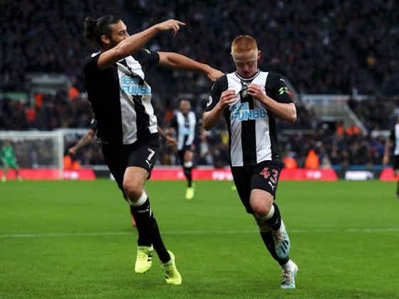 Article image:Sean Longstaff nearly cried when brother Matty scored debut goal