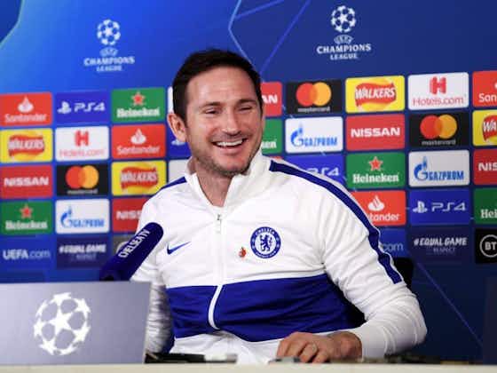 Article image:Chelsea star 'very lucky' to be coached by 'legendary' Lampard