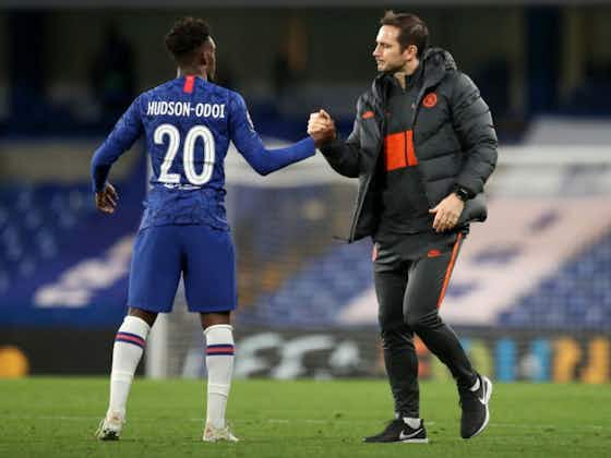 Article image:Frank Lampard questions Chelsea's expectations of Callum Hudson-Odoi
