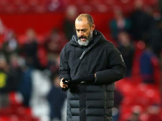 Article image:Nuno disappointed with the use of VAR after Wolves bow out at United
