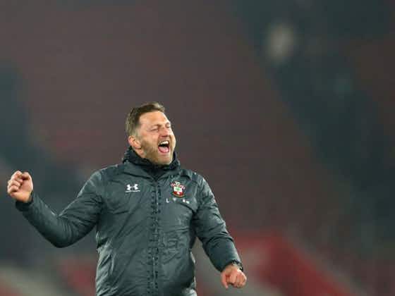 Article image:Ralph Hasenhüttl almost speechless after Leicester win