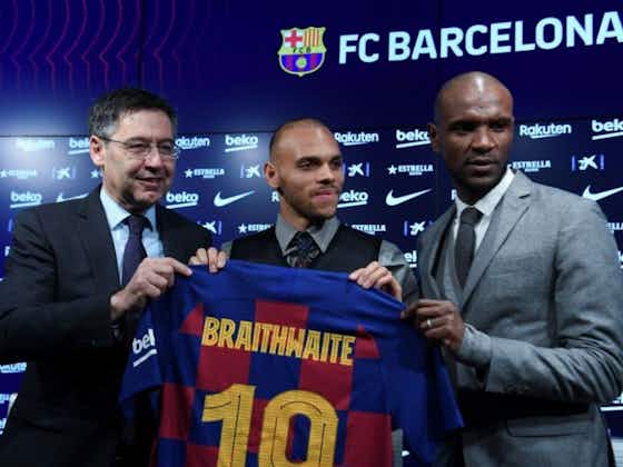 Article image:Barcelona president admits Braithwaite transfer 'unfair' on Leganes